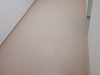 Укладка линолеума с заводом на стену - 140м2 